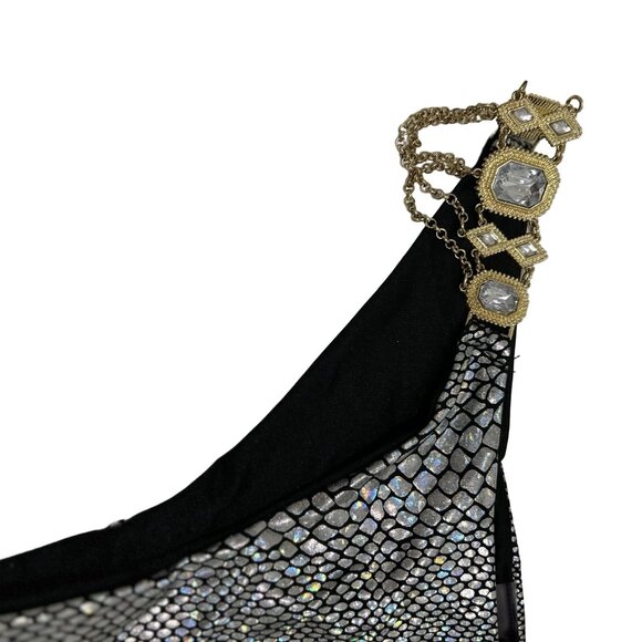 SNAKESKIN BIKINI BOTTOM (RETAIL $35) - Picture 2 of 3